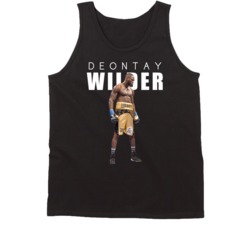 Deontay Wilder Wbc World Heavyweight Champion Boxing Fight Fan Tanktop