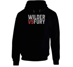Deontay Wilder Vs Tyson Fury Boxing Fight Fan Hoodie