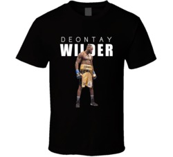 Deontay Wilder Wbc World Heavyweight Champion Boxing Fight Fan T Shirt