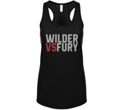 Deontay Wilder Vs Tyson Fury Boxing Fight Fan Womens Tanktop