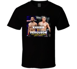 Khabib Vs Ferguson Ufc Championship Mma Fight Fan T Shirt Khabib Vs Ferguson Ufc Championship Mma Fight Fan T Shirt