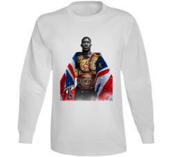 Anthony Joshua Heavyweight Boxing Champion Fan Long Sleeve