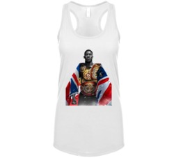 Anthony Joshua Heavyweight Boxing Champion Fan Womens Tanktop