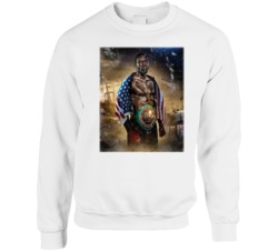 Deontay Wilder The Bronze Bomber Boxing Fight Fan Distressed Look Crew Deontay Wilder The Bronze Bomber Boxing Fight Fan Distressed Look Crew