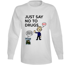 Just Say No To Drugs Play On Words Funny Stoner Long Sleeve Just Say No To Drugs Play On Words Funny Stoner Long Sleeve