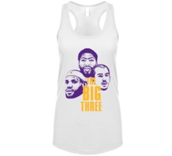 Caruso Davis James The Big Three Los Angeles L Basketball Fan Womens T Caruso Davis James The Big Three Los Angeles L Basketball Fan Womens T