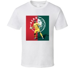 Andre Onana Goalkeeper Ajax Cameroon Football Soccer Fan T Shirt Andre Onana Goalkeeper Ajax Cameroon Football Soccer Fan T Shirt