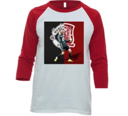 David De Gea Goalkeeper Man United Spain Football Soccer Fan Raglan T David De Gea Goalkeeper Man United Spain Football Soccer Fan Raglan T