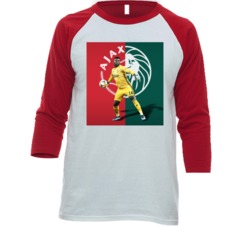 Andre Onana Goalkeeper Ajax Cameroon Football Soccer Fan Raglan T Shir Andre Onana Goalkeeper Ajax Cameroon Football Soccer Fan Raglan T Shir