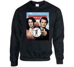Groundhog Day Best Movies To Watch Stoned Movie Lovers Crewneck Sweats Groundhog Day Best Movies To Watch Stoned Movie Lovers Crewneck Sweats