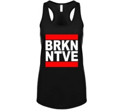 Brkn Ntve Brooklyn Native Civic Pride Run Parody Womens Tanktop Brkn Ntve Brooklyn Native Civic Pride Run Parody Womens Tanktop