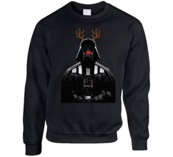 Darth Vader Reindeer Antler Red Nose Christmas Star Wars Mashup Nerd G Darth Vader Reindeer Antler Red Nose Christmas Star Wars Mashup Nerd G