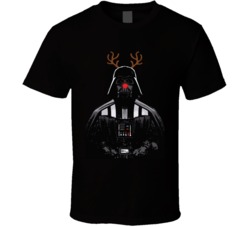 Darth Vader Reindeer Antler Red Nose Christmas Star Wars Mashup Nerd G Darth Vader Reindeer Antler Red Nose Christmas Star Wars Mashup Nerd G