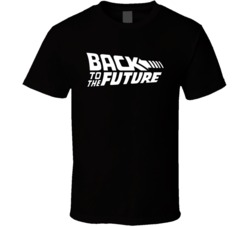 Back To The Future Retro Time Travel Movie Title Logo Poster Fan T Shi Back To The Future Retro Time Travel Movie Title Logo Poster Fan T Shi
