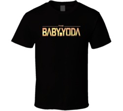 The Baby Yoda Mandalorian Logo Parody Star Wars Tv Show Fan T Shirt The Baby Yoda Mandalorian Logo Parody Star Wars Tv Show Fan T Shirt