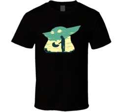 Baby Yoda Mandalorian Star Wars Tv Series Poster Fan T Shirt Baby Yoda Mandalorian Star Wars Tv Series Poster Fan T Shirt