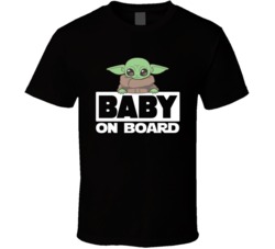 Baby On Board Yoda The Mandalorian Star Wars Fan T Shirt Baby On Board Yoda The Mandalorian Star Wars Fan T Shirt
