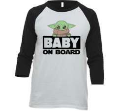 Baby On Board Yoda The Mandalorian Star Wars Fan Raglan T Shirt Baby On Board Yoda The Mandalorian Star Wars Fan Raglan T Shirt