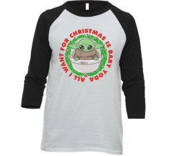All I Want For Christmas Is Baby Yoda Mandalorian Holiday Star Wars Fa All I Want For Christmas Is Baby Yoda Mandalorian Holiday Star Wars Fa
