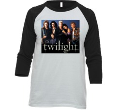 The Lost Boys Twilight Saga Retro Movie Poster Mashup Parody Raglan T The Lost Boys Twilight Saga Retro Movie Poster Mashup Parody Raglan T