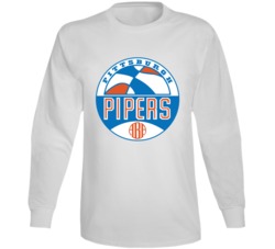 Pittsburgh Pipers Retro Logo Basketball Fan Long Sleeve Pittsburgh Pipers Retro Logo Basketball Fan Long Sleeve