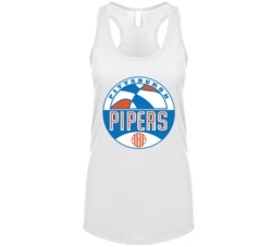 Pittsburgh Pipers Retro Logo Basketball Fan Womens Tanktop Pittsburgh Pipers Retro Logo Basketball Fan Womens Tanktop