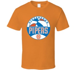 Pittsburgh Pipers Retro Logo Basketball Fan T Shirt Pittsburgh Pipers Retro Logo Basketball Fan T Shirt