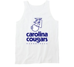 Carolina Cougars Retro Basketball Team Logo Fan Tanktop Carolina Cougars Retro Basketball Team Logo Fan Tanktop