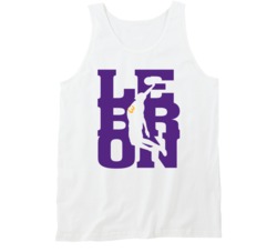 Lebron James 23 Dunk Silhouette Los Angeles L Basketball Fan Tanktop Lebron James 23 Dunk Silhouette Los Angeles L Basketball Fan Tanktop