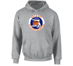 Miami Floridians Retro Basketball Team Logo Fan Hoodie Miami Floridians Retro Basketball Team Logo Fan Hoodie