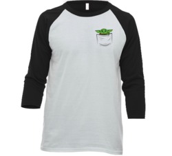 Baby Yoda In A Pocket Cute Star Wars The Mandalorian Fan Raglan T Shir Baby Yoda In A Pocket Cute Star Wars The Mandalorian Fan Raglan T Shir