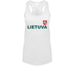 Lithuania Basketball Team Lietuva Crest Basketball Fan Womens Tanktop Lithuania Basketball Team Lietuva Crest Basketball Fan Womens Tanktop