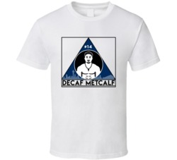 Decaf Metcalf Dk Seattle Football Coffee Brand Logo Mashup Fan T Shirt Decaf Metcalf Dk Seattle Football Coffee Brand Logo Mashup Fan T Shirt