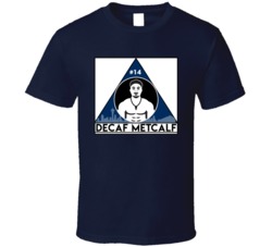 Decaf Metcalf Dk Seattle Football Coffee Brand Logo Mashup T Shirt Decaf Metcalf Dk Seattle Football Coffee Brand Logo Mashup T Shirt