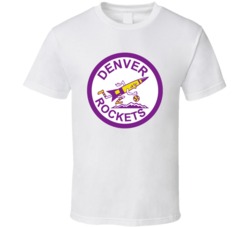Denver Rockets Retro 60s 70s Basketball Team Fan T Shirt Denver Rockets Retro 60s 70s Basketball Team Fan T Shirt