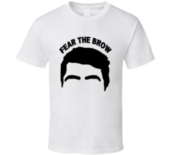 Luka Garza Fear The Brow University Of Iowa Basketball Fan T Shirt Luka Garza Fear The Brow University Of Iowa Basketball Fan T Shirt