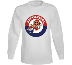 New Orleans Buccaneers Retro 70s Basketball Team Fan Long Sleeve New Orleans Buccaneers Retro 70s Basketball Team Fan Long Sleeve