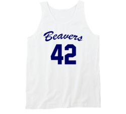Beavers 42 Scott Howard Teen Wolf Basketball Team Movie Fan Tanktop Beavers 42 Scott Howard Teen Wolf Basketball Team Movie Fan Tanktop