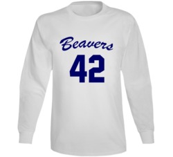 Beavers 42 Scott Howard Teen Wolf Basketball Team Movie Fan Long Sleev Beavers 42 Scott Howard Teen Wolf Basketball Team Movie Fan Long Sleev