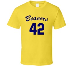 Beavers 42 Scott Howard Teen Wolf Basketball Team Movie Fan T Shirt Beavers 42 Scott Howard Teen Wolf Basketball Team Movie Fan T Shirt