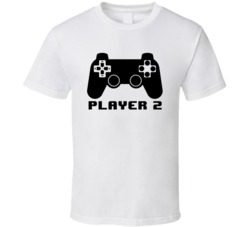 Player 2 Video Game Controller Avid Gamer Entusiast T Shirt Player 2 Video Game Controller Avid Gamer Entusiast T Shirt