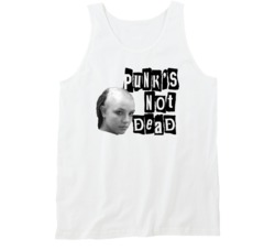 Punk's Not Dead Britney Shaved Head Music Fan Tanktop Punk's Not Dead Britney Shaved Head Music Fan Tanktop