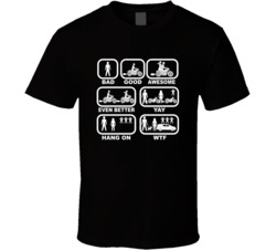 Biker's Life Good Bad Yay Awesome Wtf Funny Growing Family T Shirt Biker's Life Good Bad Yay Awesome Wtf Funny Growing Family T Shirt