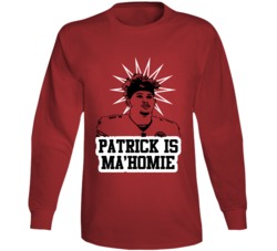 Patrick Mahomes Is Mahomie Funny Kansas City Football Fan Long Sleeve Patrick Mahomes Is Mahomie Funny Kansas City Football Fan Long Sleeve