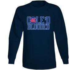 Cole'd Blooded 45 Gerrit Cole Pitcher New York Y Baseball Team Fan Lon Cole'd Blooded 45 Gerrit Cole Pitcher New York Y Baseball Team Fan Lon
