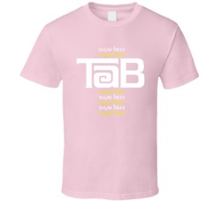 Tab Sugar Free Popular Cola Soft Drink Retro 60s Logo T Shirt Tab Sugar Free Popular Cola Soft Drink Retro 60s Logo T Shirt