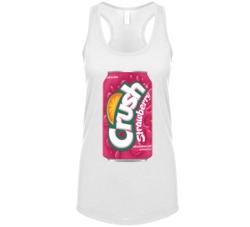 Strawberry Crush Best Soda Of All Time Soft Drink Lovers Womens Tankto Strawberry Crush Best Soda Of All Time Soft Drink Lovers Womens Tankto