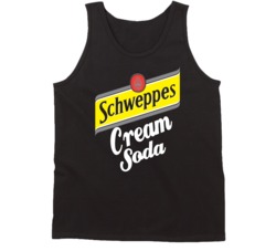 Schweppes Cream Soda Best Soda Of All Time Soft Drink Lovers Tanktop Schweppes Cream Soda Best Soda Of All Time Soft Drink Lovers Tanktop