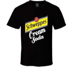 Schweppes Cream Soda Best Soda Of All Time Soft Drink Lovers T Shirt Schweppes Cream Soda Best Soda Of All Time Soft Drink Lovers T Shirt