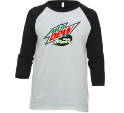 Mountain Dew Baja Blast Best Soda Of All Time Soft Drink Lovers Raglan